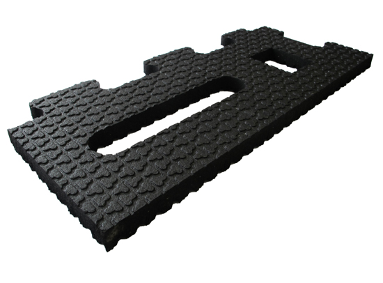 Rubber floor mat - Maxgrip - ANIMAT Inc. - for cow breeding