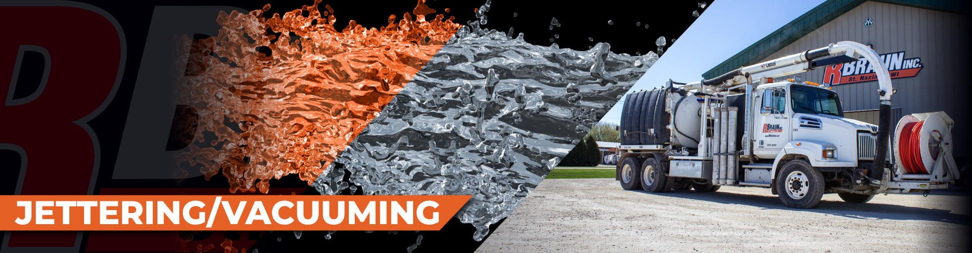 Jettering/Vacuuming Banner