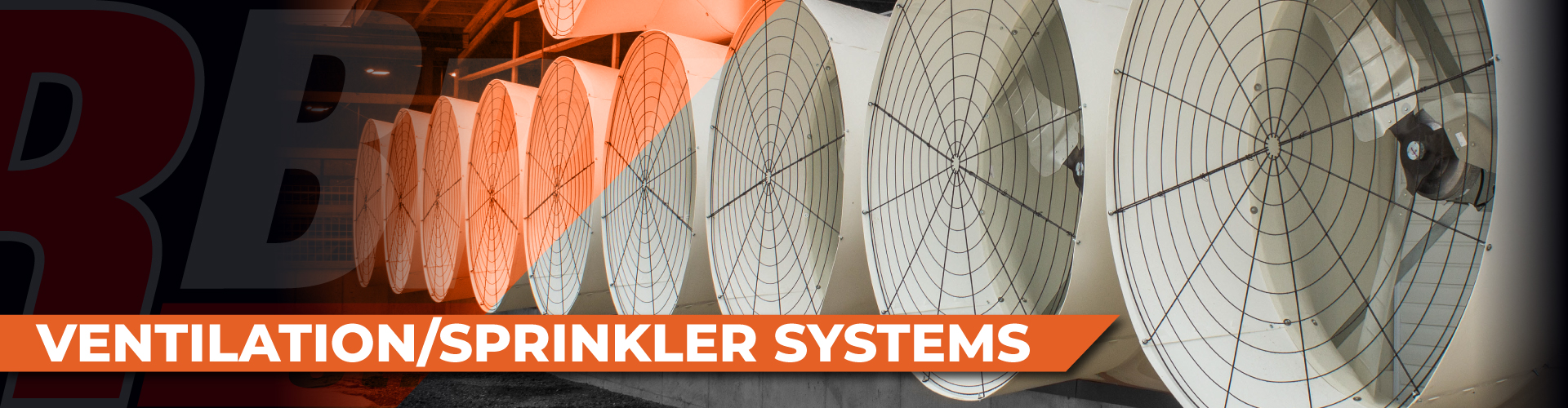 Ventilation Sprinkler Systems Banner